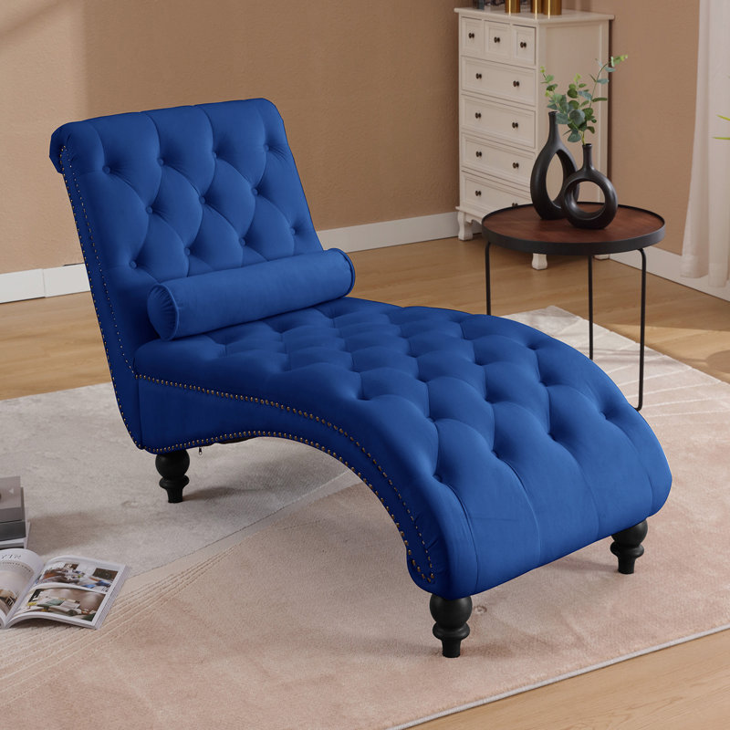 Canora Grey Upholstered Chaise Lounge Wayfair